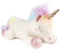 Mīkstā rotaļlieta vienradzis Fancy Unicorn Lilu, daudzkrāsaina, 48 cm