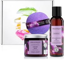 Kūno priežiūros rinkinys Organique Black Orchid, 3 vnt.