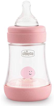 Kūdikių buteliukas Chicco Perfect 5, 150 ml, 0 mėn., rožinė sp.