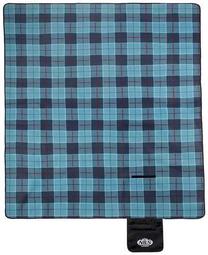 Stovyklavimo kilimėlis Nils Camp Blue Chequered NC8002 NC8002, mėlyna sp./juoda sp./raudona sp., 250 x 200 cm