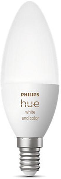 Viedā spuldze Philips Hue Luminiscējošā spuldze, B39, 2000 - 6500 °K, E14, 5.3 W, 470 lm