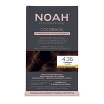 Matu krāsa Noah Color In Oil, chestnut krās., 4.36, 135 ml