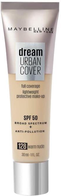Kreminė pudra Maybelline Dream Urban Cover, smėlio sp., 128 warm nude, 30 ml