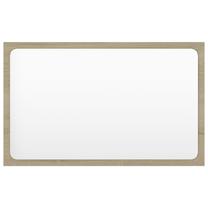 Spogulis VLX Bathroom Mirror, stiprināms, 60 cm x 37 cm, sonoma ozola krās.