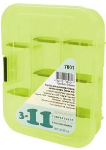 Žvejybinė dėžė AquaTech Fishing Box 7001, 16 cm, 110 g, geltona sp.