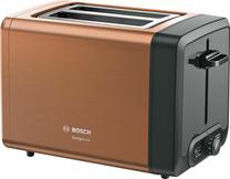 Тостер Bosch DesignLine TAT4P429DE, черный цв./медный цв.