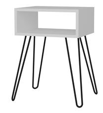 Kavos staliukas Kalune Design Tuana, balta sp., 45 cm x 35 cm x 63.1 cm
