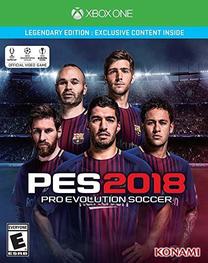 Xbox One spēle Konami Pro Evolution Soccer 2018 Legendary Edition, angļu