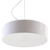 Valgusti rippuv Sollux Arena 35 SL.0117, E27, 2 x 60 W, valge v. / valge v.