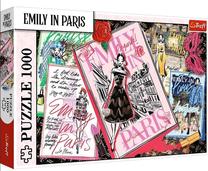 Dėlionė Trefl Emily In Paris Fashion Magazine 10966, 48 cm x 68.3 cm, 1000 vnt., įvairių spalvų