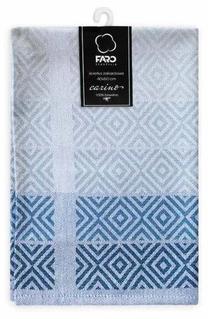 Virtuvinis rankšluostis Carino SDA-09, mėlynas/baltas/pilkas, 60 cm x 40 cm