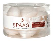 Žvakė, aromatinė Spaas, 4.5 h, 10 vnt., balta sp.