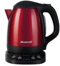 Elektrinis virdulys Brandt BO1200, 1.2 l, juoda sp./raudona sp.