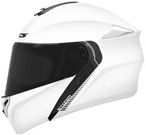 Motocikla ķivere Axxis Storm SV Solid, XS, balta krās.