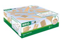 Traukinių bėgiai Brio World Deluxe 36030, ruda sp.