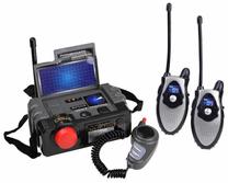 Policista rotaļlietas, radioaparāti Walkie Talkie ZA0627, melna krās./pelēka krās.
