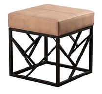 Pufas Hanah Home Koza 591GRC1121, šviesiai ruda sp., 46 cm x 46 cm x 44 cm