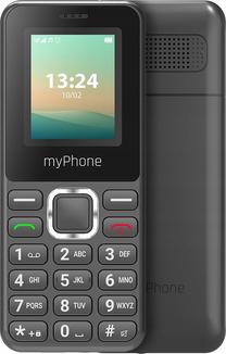 Mygtukinis telefonas MyPhone 2240 LTE Dual Black, 128 MB, juoda sp.