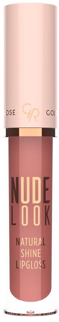 Lūpų blizgis Golden Rose Nude Look Natural, 4.5 g, šviesiai ruda sp., 04 peachy nude