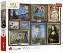 Dėlionė Trefl Art Collection Of Art Masterpieces, 68 cm x 48 cm, 1000 vnt., įvairių spalvų