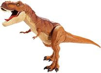Rotaļlietu figūriņa Mattel Jurassic World Giant T-Rex Dinosaur FMM63, brūna krās.
