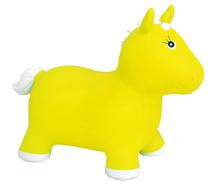 Šokinėjimo žaislas, arklys Gerardo's Toys 58753, guma, geltona sp.