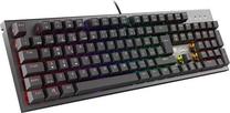 Laidinė žaidimų klaviatūra Genesis Thor 300 Thor 300 RGB Outemu Red, EN, juoda sp.