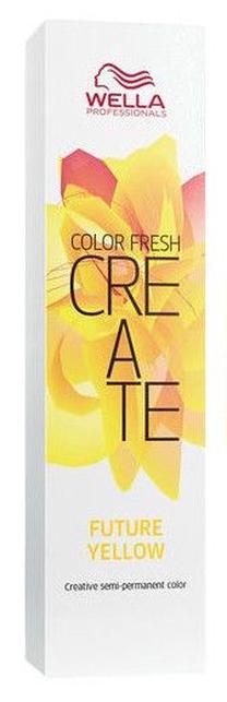 Matu krāsa Wella Color Fresh, future yellow krās., FY1, 60 ml