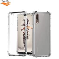 Чехол для телефона TakeMe, прозрачный цв., Huawei