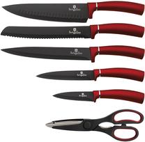 Kööginugade komplekt Berlinger Haus Metallic Line Burgundy Edition BH-2582, 6 tk