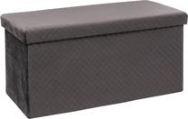 Pufas 5five Luna, pilka sp., 76 cm x 38 cm x 38 cm
