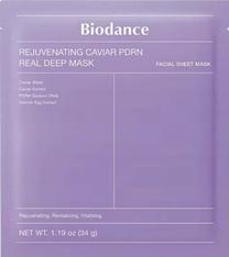 Sejas maska, vienreizlietojamais Biodance Rejuvenating Caviar PDRN, 34 g