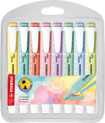 Tekstimarker Stabilo Swing Cool, 1 - 4 mm, mitmevärviline, 8 tk
