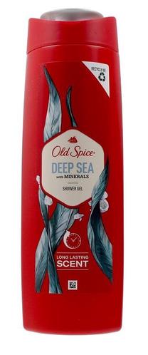 Kūno prausimosi želė vyrams Old Spice Deep Sea Minerals, 400 ml