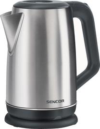 Elektriskā tējkanna Sencor SWK 2550SS, 2.5 l, melns krās./nerūsējošā tērauda krās.