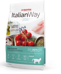 Sausā kaķu barība Italian Way Ideal, forele, 0.3 kg
