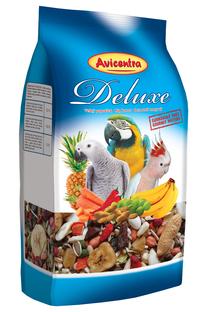 Сухой корм Plaček Deluxe 030928, корм для крупных попугаев, 1 кг
