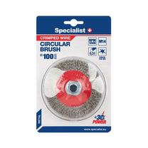 Проволочная дисковая щетка Specialist+ Crimped, 100 мм