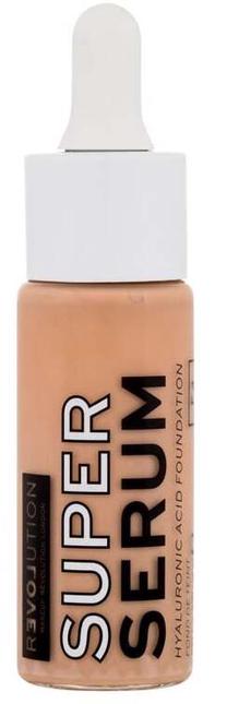 Skystas makiažo pagrindas Makeup Revolution London Super Serum, šviesiai ruda sp., f4, 25 ml