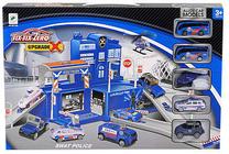 Автомобильная трасса Tommy Toys Six six hero upgrade 426498, синий цв./серый цв.