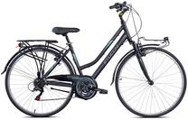 Dviratis miesto Stucchi Newport Lady, 28 ", S rėmas, juoda sp.