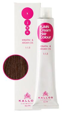 Matu krāsa Kallos KJMN, 5.00 light brown plus krās., 5.00 Light Brown Plus, 100 ml