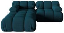 Modulinė sofa Micadoni Bellis 3d Son87, tamsiai mėlyna sp., 188 x 188 cm x 64 cm