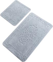 Комплект ковриков для ванны Foutastic Elite 359CHL1551, голубой цв., 100 см x 60 см