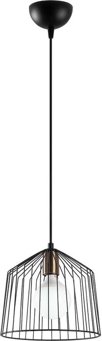 Valgusti rippuv Opviq CAT-12045 942FLG1416, E27, 1 x 40 W, must v. / must v.