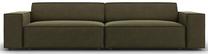 Sofa Micadoni Home Jodie 4 Seats Sofa, žalia sp., 244 x 102 cm x 70 cm