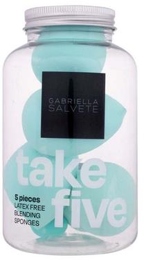Kosmētikas sūklis Gabriella Salvete Take Five, 5 gab., zila krās.