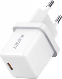 Adapteris Aukey PA-F5 OEM White, USB Type C, balta krās., 20 W