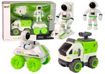Набор автомобилей космонавта Lean Toys Space, белый цв./зеленый цв.