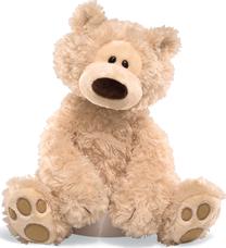 Плюшевая игрушка медведь Gund Philbin, бежевый цв., 33 см